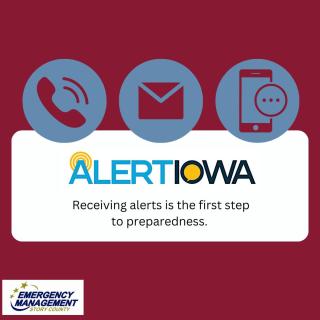 Alert Iowa Flyer Story County