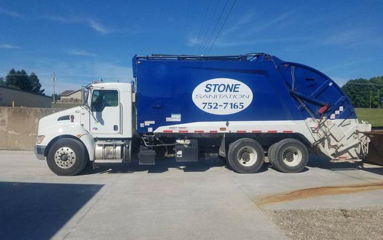 Stone Sanitation Garbage Truck